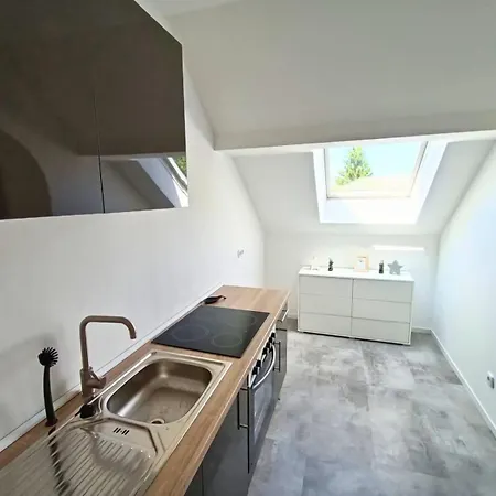 Lofty Maisonette Wohnung, A Lage, 10 Min Zur Messe Fuer Bis Zu 6 Personen Daire