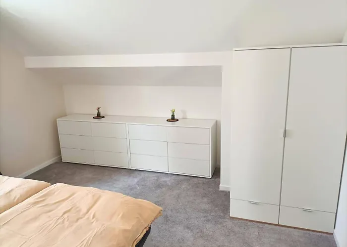 Lofty Maisonette Wohnung, A Lage, 10 Min Zur Messe Fuer Bis Zu 6 Personen Daire Essen